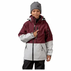 Kaman Junior Jacket Grey/Red