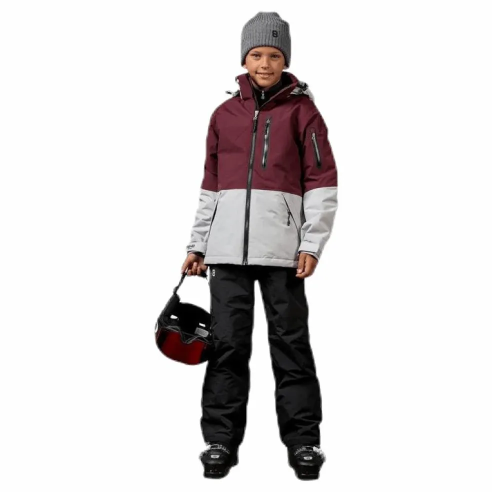 Kaman Junior Jacket Grey/Red