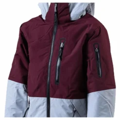 Kaman Junior Jacket Grey/Red