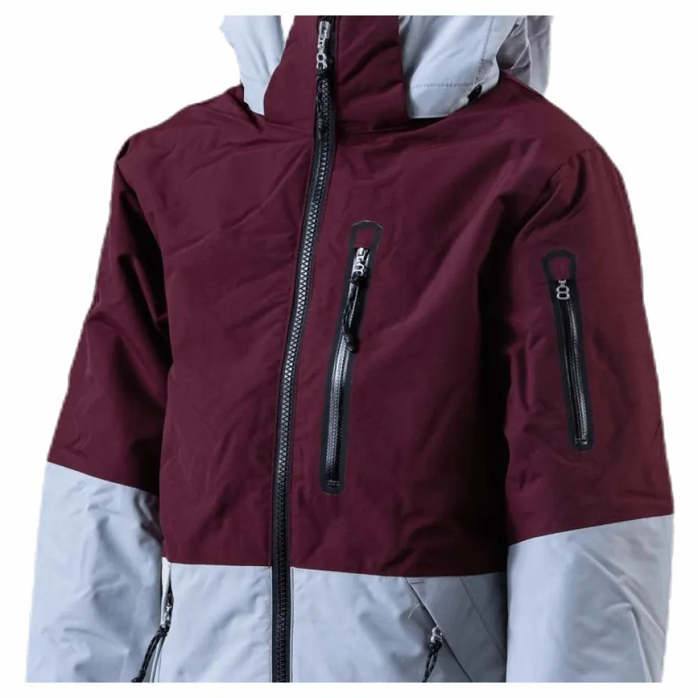 Kaman Junior Jacket Grey/Red