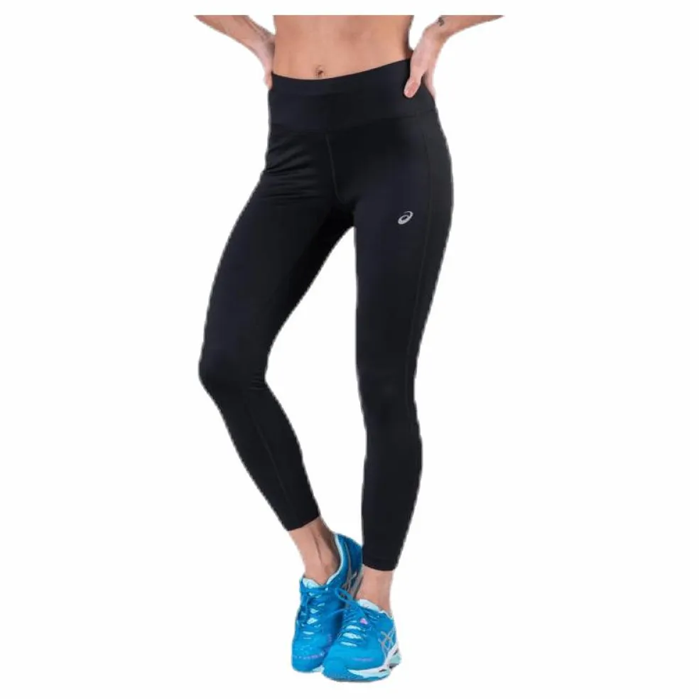 Katakana Crop Tight Black