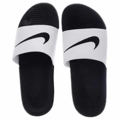 Kawa Little/Big Kids' Slides WHITE/BLACK