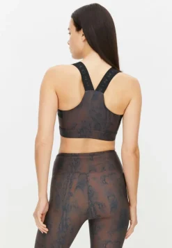 Kay Printed Sportsbra Brown Snake