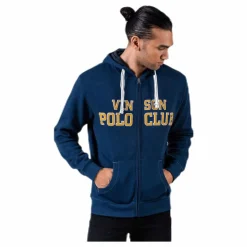 Kent Sweatshirt Zip Blue