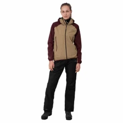 Klacken 2,5 Jacket W Kitt/brown