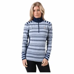 Åkle Half-Zip Shirt Blue