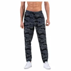 Knit Pants Patterned/Black