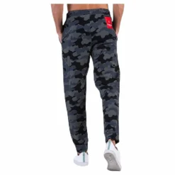 Knit Pants Patterned/Black