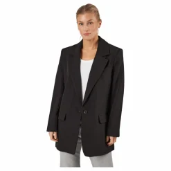 Lana-berry Long Sleeve Blazer Black