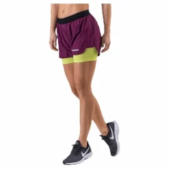 2-Lay Shorts Purple/Green