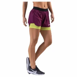 2-Lay Shorts Purple/Green