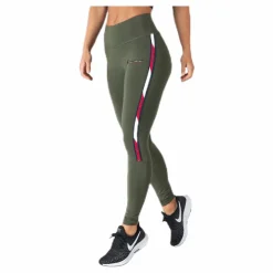 Legging Full Length With Tape Green