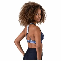 Les Mills Hero Racer Bra Blue/White