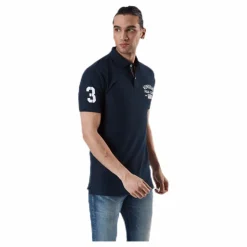 Leslie Pique Shirt Blue