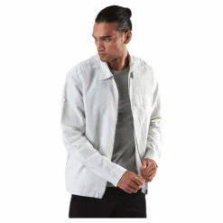 Life Linen Shirt Ls One Pocket White