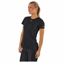 Light Speed Tee Black White/white Reflective