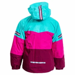 Lilletind Insulated Kids Jacket Pink/Green