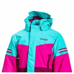 Lilletind Insulated Kids Jacket Pink/Green