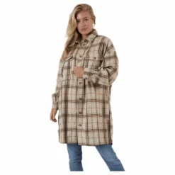 Lis Long Shacket D2D Beige