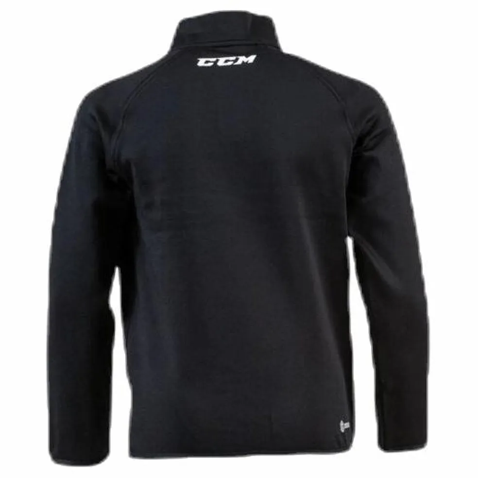 Locker Room 1/4 ZIP Junior Black