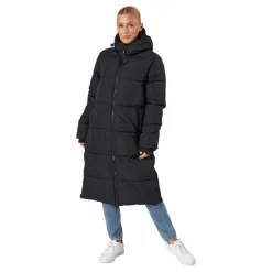 Long Hood Down Parka Black