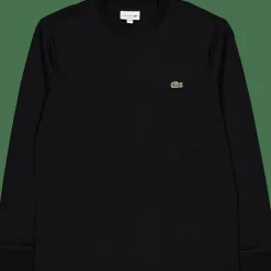 Long Sleeved Cotton T-shirt Black