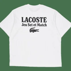 Loose Fit Heavy Jersey Printed White 001