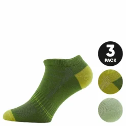 Low Cut Socks - Minnie 3-Pack Green