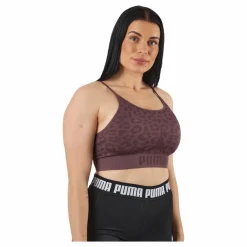 Low Impact Formknit Seamless L Dusty Plum-leopard Print