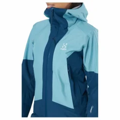 Lumi Jacket Women Dark Ocean/frost Blue