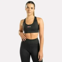 Lux Bold Racer Bra Black
