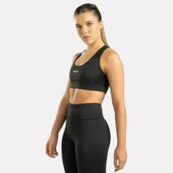 Lux Bold Racer Bra Black