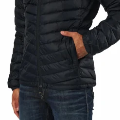 M Frost Down Hood Jacket Black