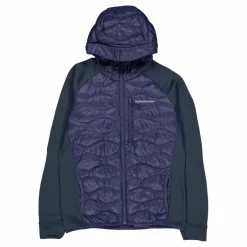 M Helium Down Hybrid Hood Blue Shadow