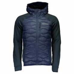 M Helium Down Hybrid Hood Blue Shadow