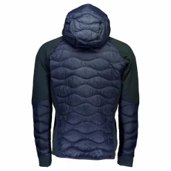 M Helium Down Hybrid Hood Blue Shadow