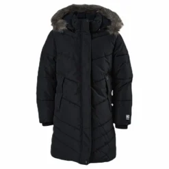 Mabecca Long Puffer Jacket Black