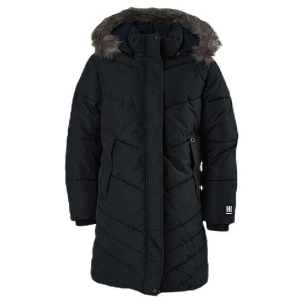 Mabecca Long Puffer Jacket Black