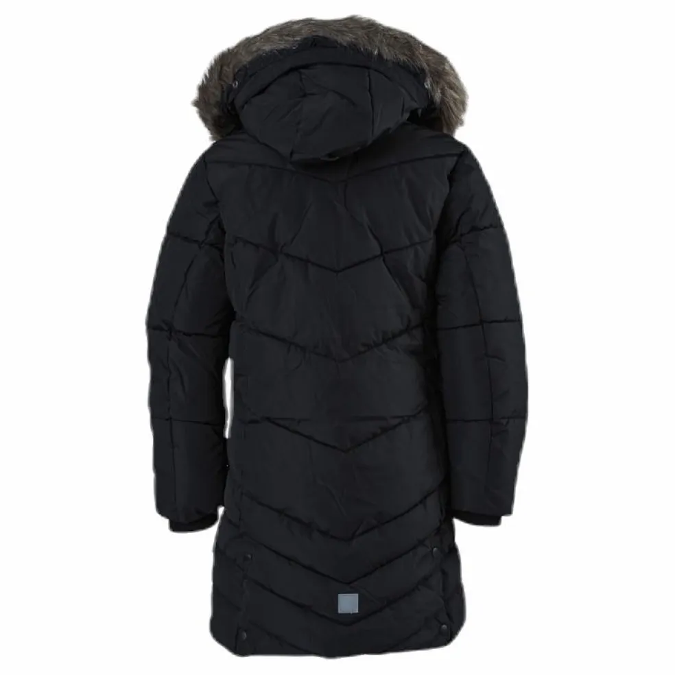 Mabecca Long Puffer Jacket Black