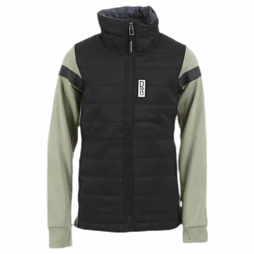 Madrid Girls Hybrid Jacket Black/Green