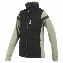 Madrid Girls Hybrid Jacket Black/Green