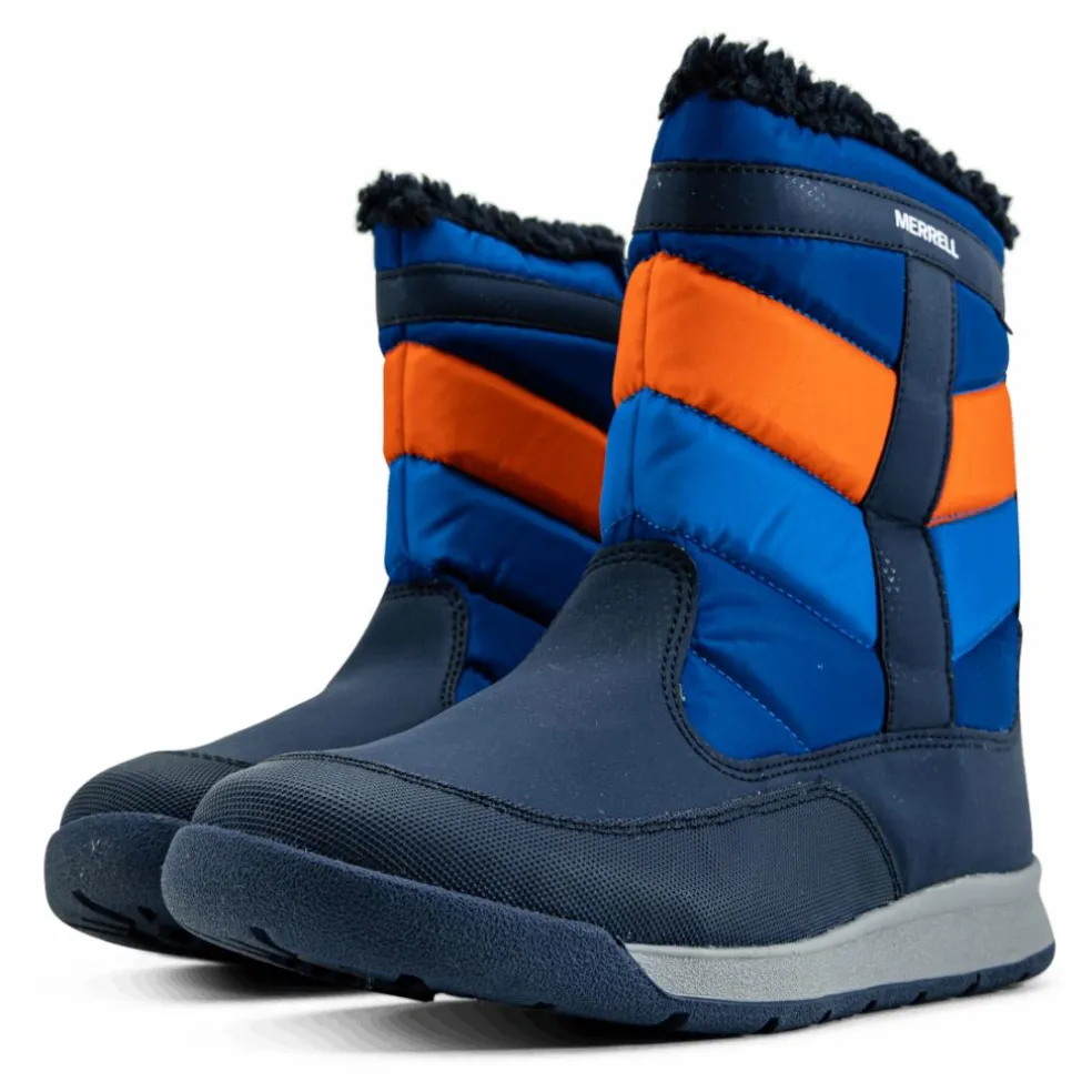 M-Alpine Puffer Boot WTRPF Blue/Orange