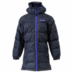 Mariel Girls Long Melange Pro-lite Jacket Black
