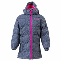 Mariel Girls Long Melange Pro-lite Jacket Pink