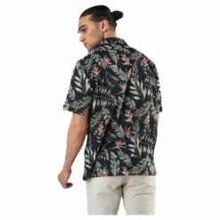 Marty Organic Shirt Ss Blue