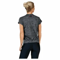 Match Code Tee W Black