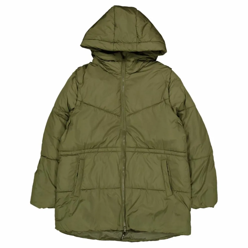 Maya Padded Hybrid Jacket Olive Night