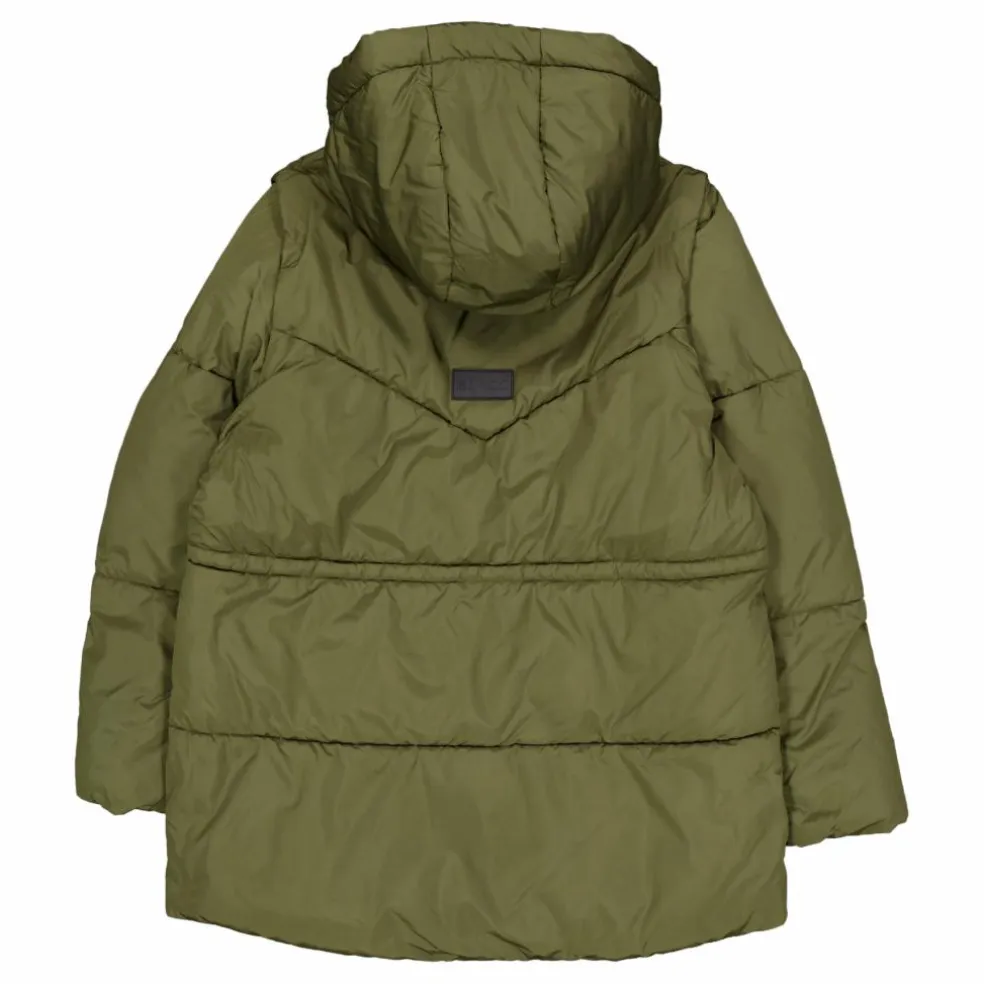 Maya Padded Hybrid Jacket Olive Night