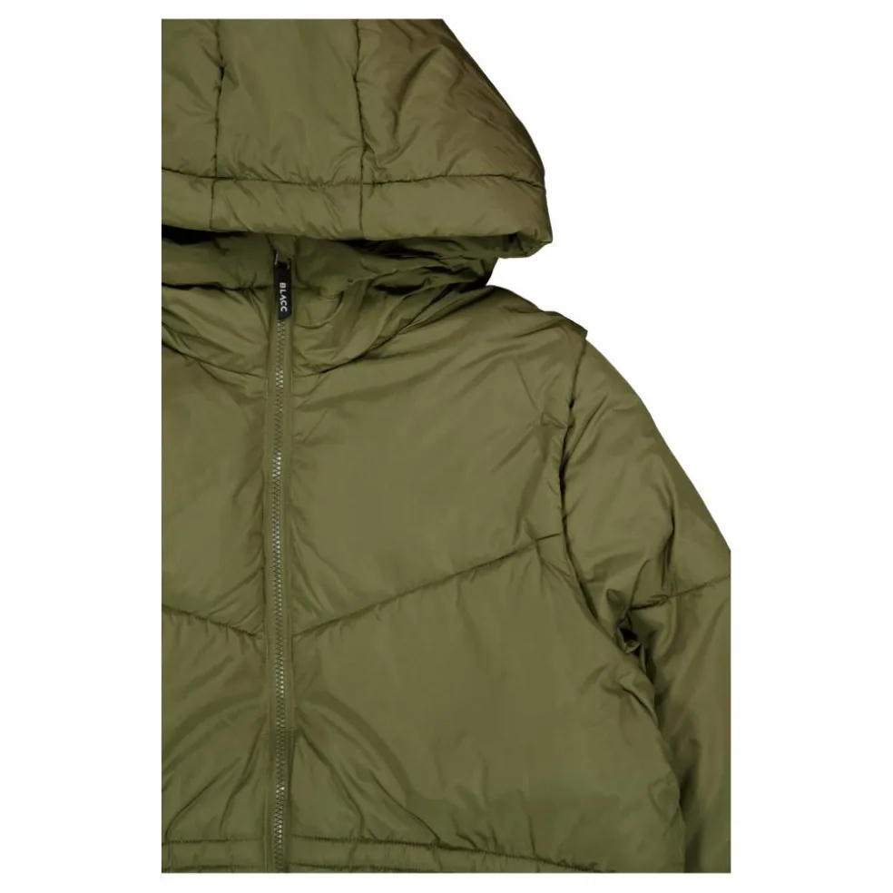 Maya Padded Hybrid Jacket Olive Night