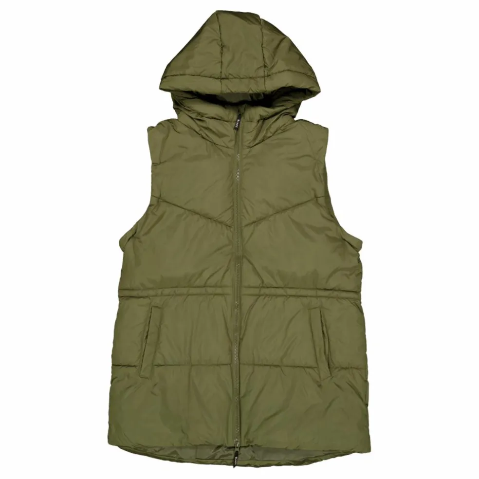 Maya Padded Hybrid Jacket Olive Night